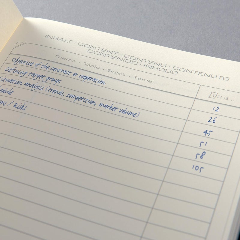 Sigel Conceptum Plain Hardcover Notebook - 194 Pages, Black, 108 x 151 mm - Image 5